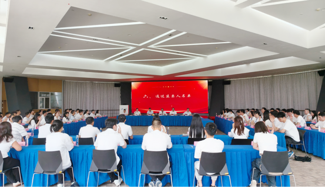 擎旗奋进启新程！凝聚高质量发展红色动能 ——龙8国际唯一官方网站电气隆重召开党员大会选举产生新一届党委委员